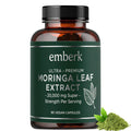 Moringa Capsules 20,000 mg Strength | 90-Count Vegan Non-GMO