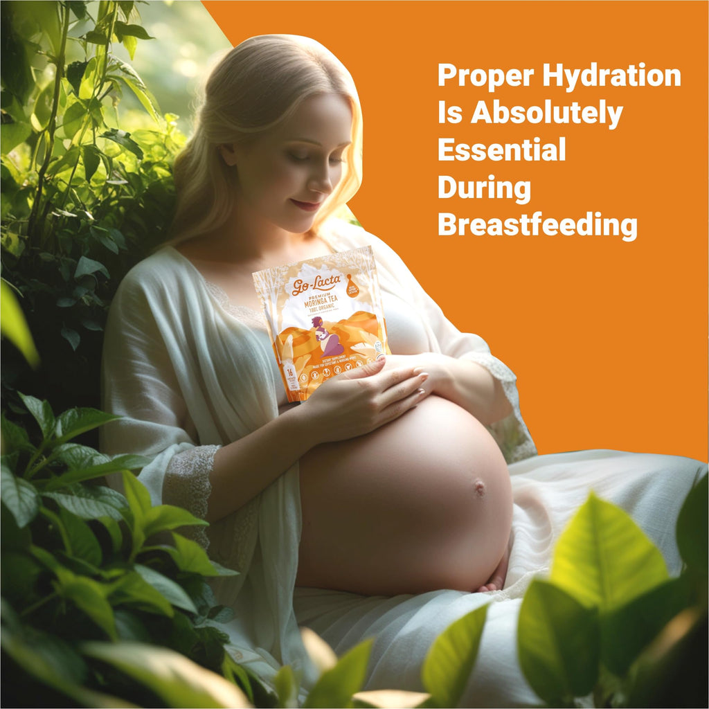 Go-Lacta Organic Moringa Tea – Lactation Support (Caffeine-Free)