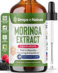 Moringa Liquid Drops – Vegan, Gluten Free (60 mL) – Mixed Berry