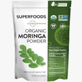 MRM Nutrition Moringa Powder - Superfoods, Digestive Health, High Fiber, Antioxidant, 60 Servings
