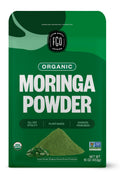 FGO Organic Moringa Leaf Powder - 16oz Resealable Pouch, Non-GMO, India Sourced