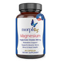 Morphus Magnesium Bisglycinate Chelate 300mg – 60 Capsules | Sleep, De-Stress & Muscle Support