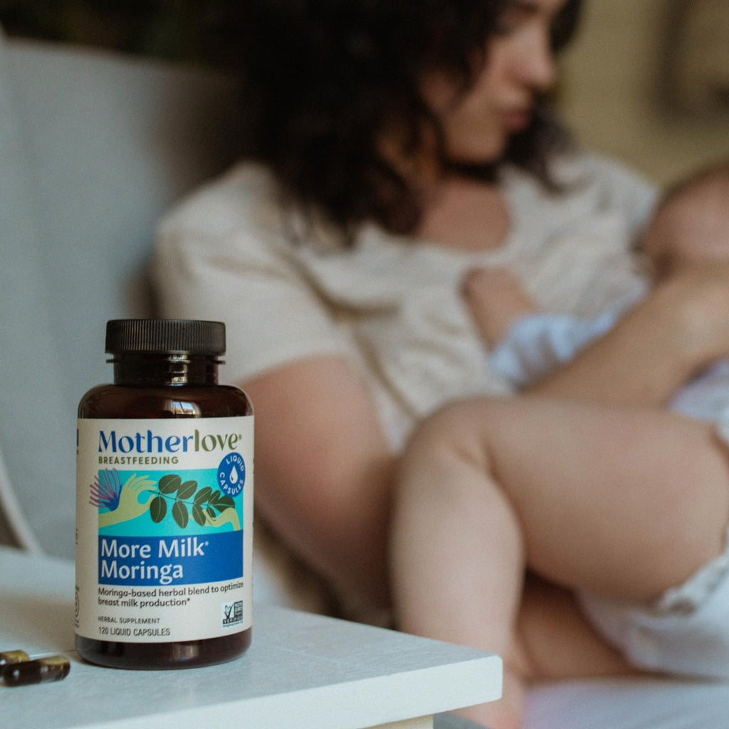 Motherlove More Milk Moringa – Lactation Supplement (Vegan, Non-GMO)