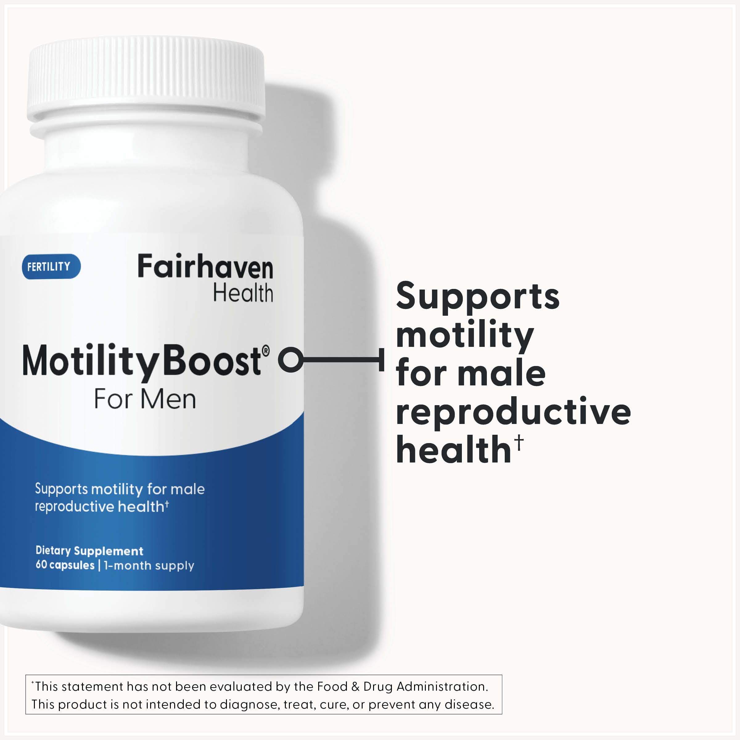 MotilityBoost for Men – Prenatal Male Fertility Supplement | Fairhaven Health