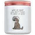 MOTVZC Lavander Scented Candles | Get Well Gifts for Women & Men | Funny Recovery Candle for Dog Lovers