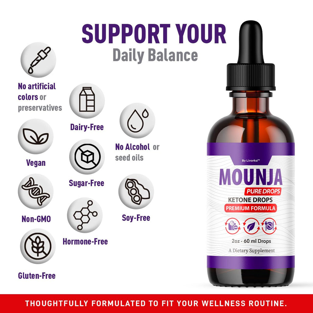 Mounja Pure Drops (5 Pack) – Premium Liquid Drop Supplement