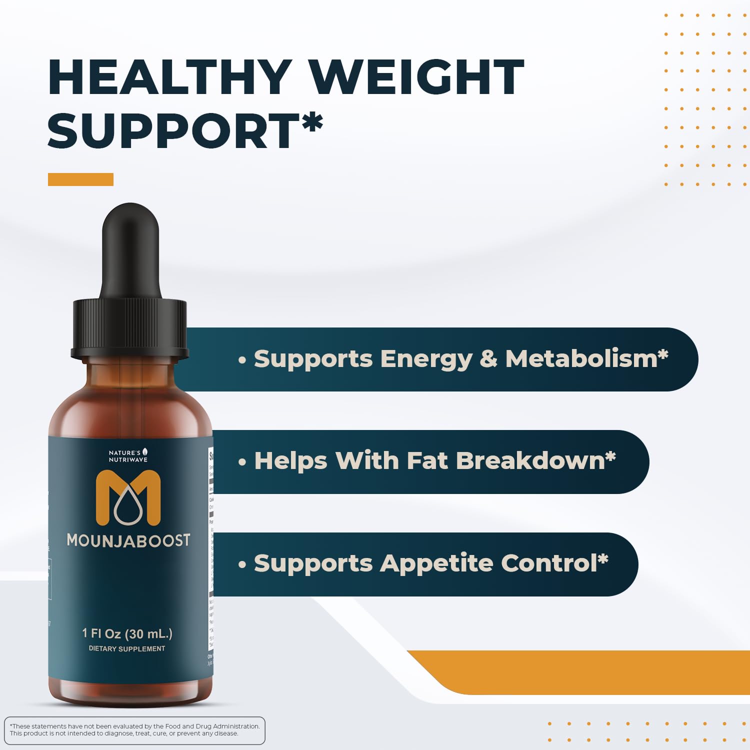 Mounjaboost – Natural Herbal Liquid Supplement with 6 Botanicals | 30 mL, Made in USA, GMP-Certified, Non-GMO