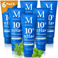Mouthology 10% Nano Hydroxyapatite Toothpaste – Fluoride Free, Mint (6pk) USA Made