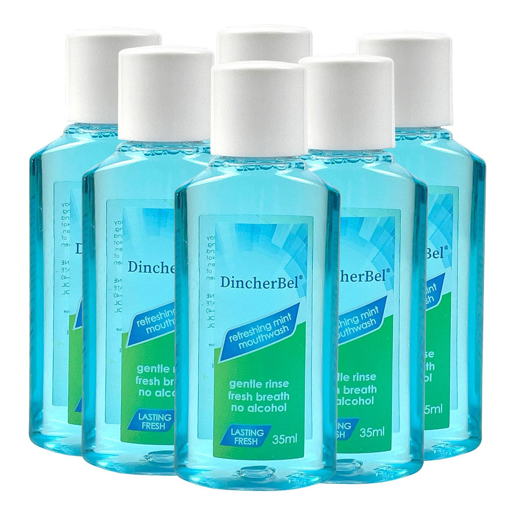 Mouthwash Travel Size Original Mint 35ml/1.2oz – 48 Pack | Portable Fresh Breath On The Go