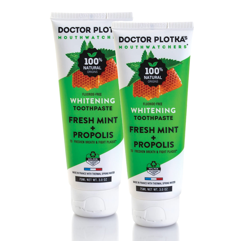 Mouthwatchers Fluoride Free Toothpaste for Sensitive Teeth – 2 Tubes, 3 oz
