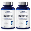 MoveMD Joint Health Supplement by 1MD Nutrition | Collagen, Astaxanthin, Boswellia | 2-Pack (60 Capsules)