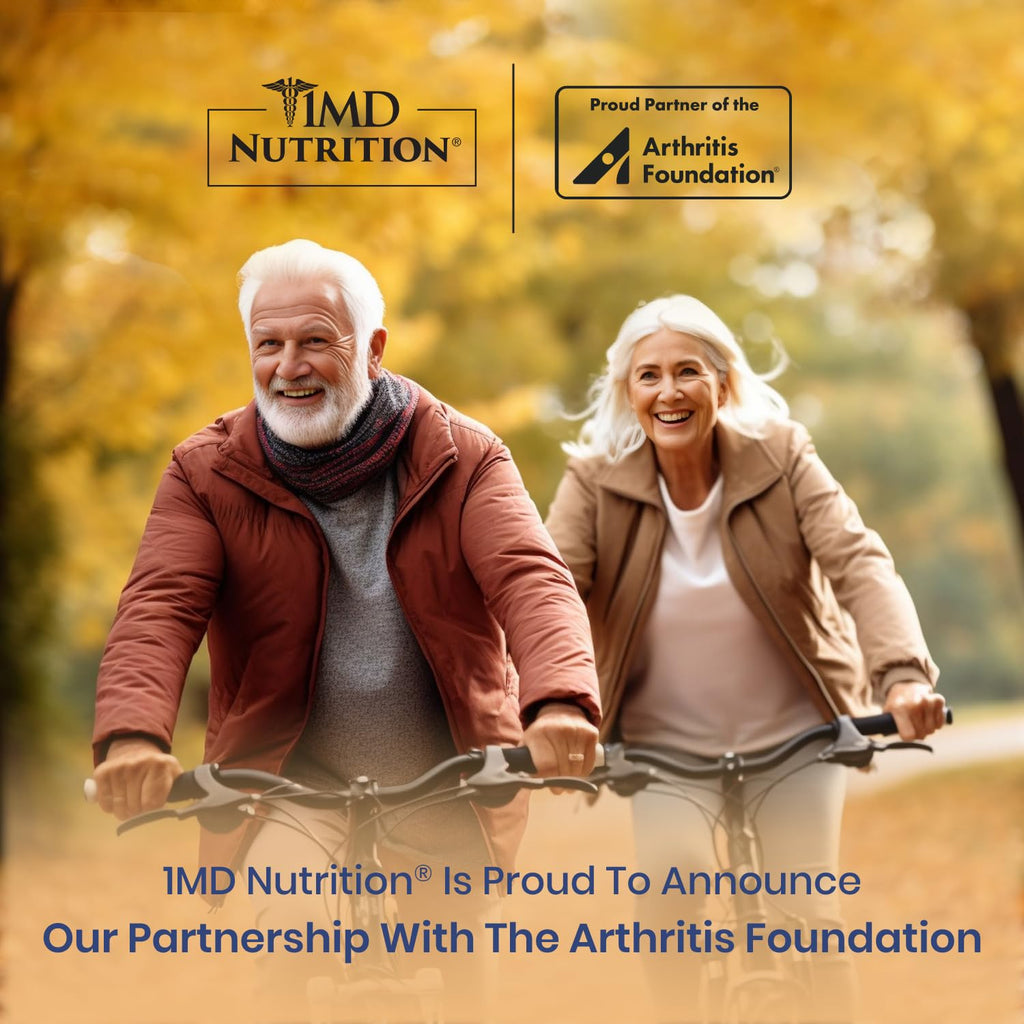 MoveMD Joint Health Supplement by 1MD Nutrition | Collagen, Astaxanthin, Boswellia | 2-Pack (60 Capsules)