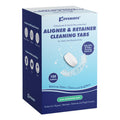 Movemints Cleaning Tablets for Aligners, Retainers, Dentures – 120 Count | Ultrasonic Compatible | Mint