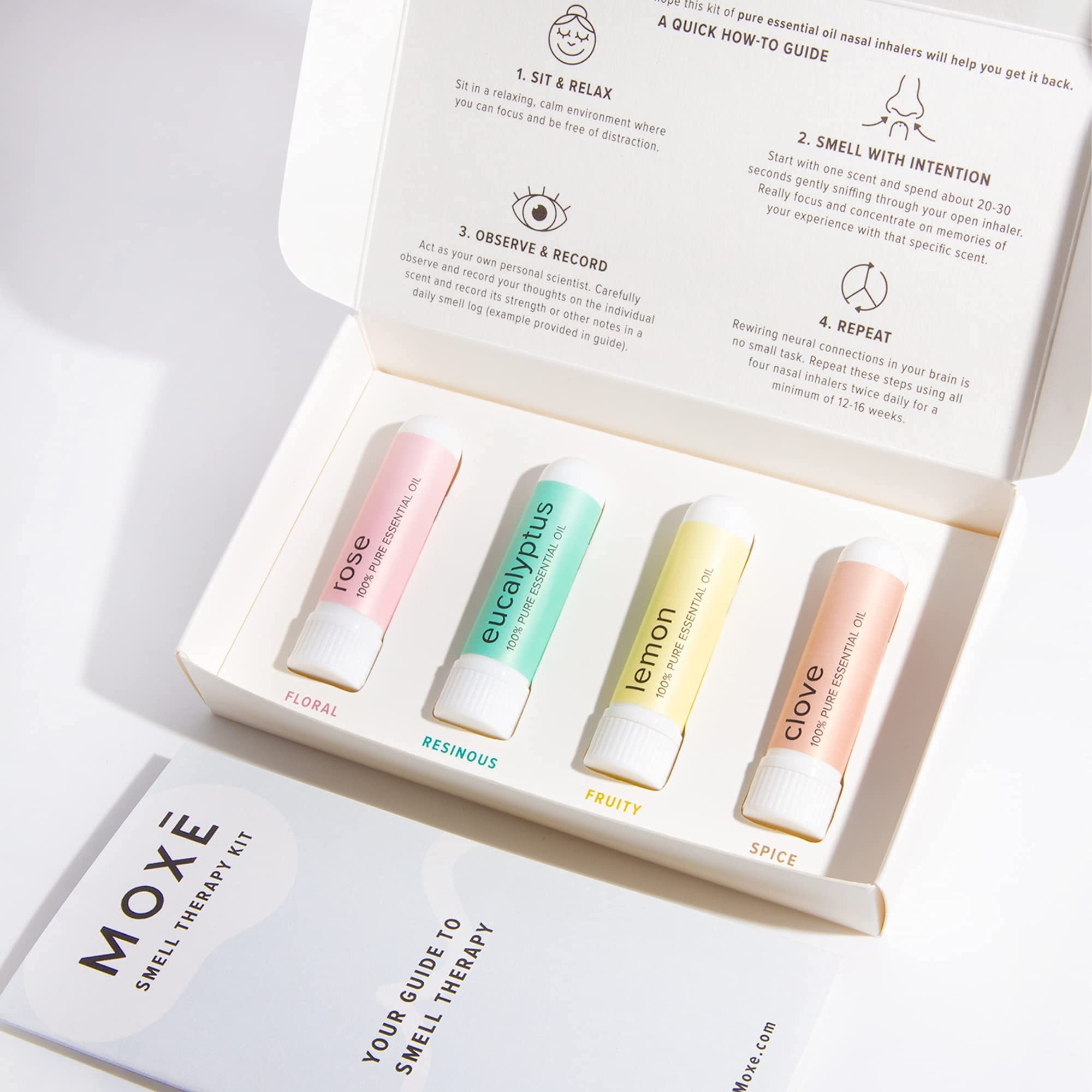 MOXĒ Smell Training Kit | Made in USA | 4 Essential Oils (Phase 1)