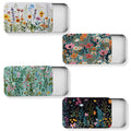 Moxweyeni 4 Pack Floral Dental Floss Case - Portable Travel Dispenser