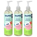 Mr. Bubble Baby Bubble Ultra Gentle Body Wash & Shampoo – Sweet Violet Clouds Scent, 12 oz (Pack of 3)