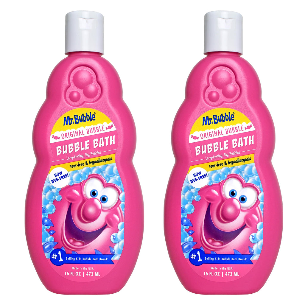 Mr. Bubble Original Bubble Bath - Hypoallergenic & Tear-Free (2 x 16 oz)