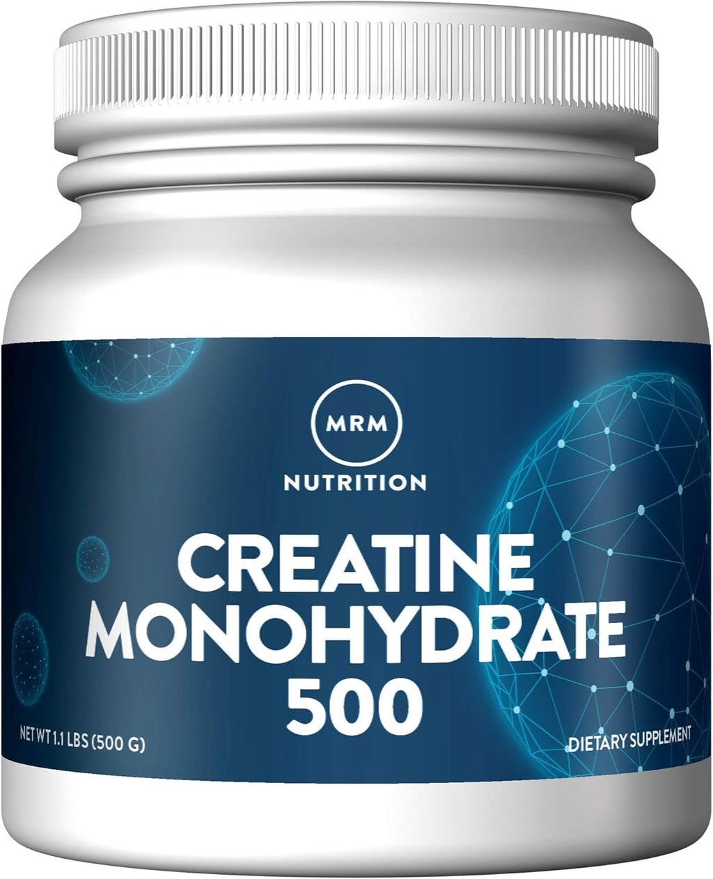 MRM Creatine Monohydrate 500 — 100% Micronized | 100 Servings
