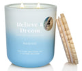 M&SENSE Blood Orange & Blushed Rose Aromatherapy Candle - 80-Hour Burn