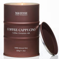 M&SENSE Coffee Cappucina Soy Wax Candle 11.3oz | 60-70h Burn Time