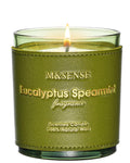 M&SENSE Eucalyptus Mint Scented Vegan Soy Candle – 10oz, 42-Hour Burn Time