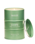 M&SENSE Jasmine Scented Candle – 21.2oz Natural Soy, 120-Hour Slow Burn | Aromatherapy