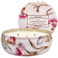 M&SENSE Mimosa Rose Soy Candle 12oz - 3-Wick, 40+ Hour Burn Time