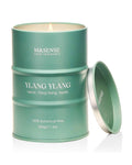 M&SENSE Ylang Ylang Scented Candle – Natural, Non-Toxic, 11.3oz, 70-Hour Burn