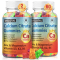 MSLOTAL Calcium Citrate Gummies 1200mg with Vitamin D3 – Bone & Muscle Health
