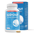 Mt. Angel Go Out Extra Strength Uric Acid Support - Tart Cherry, Celery Seed & Turmeric - 60 Caps