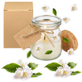 MTLEE 25 Pcs Jasmine Scented Wedding Jar Candles – DIY Favors & Bridesmaid Gifts