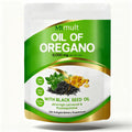 MTMULT Oil of Oregano with Black Seed Oil & Moringa – 6000mg, 180 Softgels (Carvacrol‑Rich, Opaque Packaging)