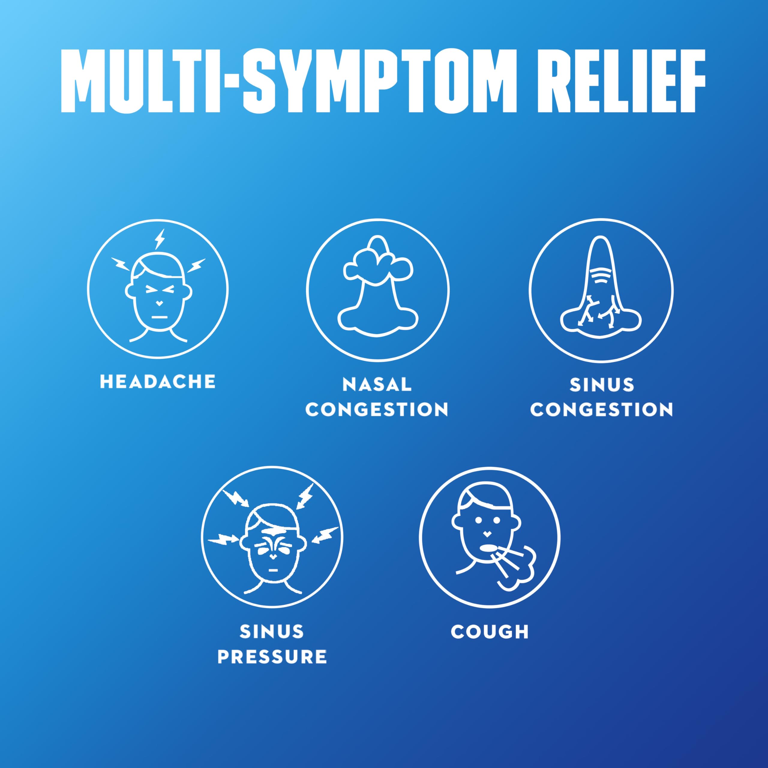 Mucinex Maximum Strength Sinus-Max Pressure & Pain Caplets – 60 Count Pack of 3 (Sinus Pressure, Congestion, Headache & Fever)