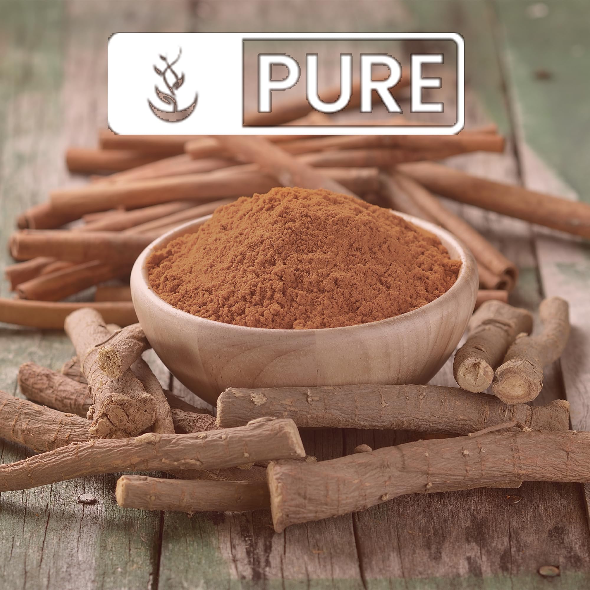 Pure Original Ingredients Licorice Extract Powder (1lb) – Non-GMO, Gluten-Free | Mulethi