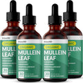 PrimeMD 5-in-1 Mullein Drops for Lungs – Respiratory Support (4-Pack, 120 Servings)