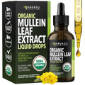 Mullein Drops for Lungs - Organic Mullein Leaf Extract, 2 oz