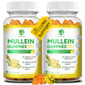 2-Pack 9-in-1 Mullein Gummies for Lung Cleanse & Immunity – Extra Strength, Vegan, 120 Count