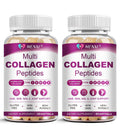 Multi Collagen Peptides Softgels - Types I II III V X with Biotin Vitamin C Hyaluronic Acid