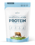Multi Collagen Protein Powder (16oz) - Five Types I-X | Grass-Fed Bovine, Marine, Chicken & Eggshell