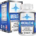 Iron-Free 15-in-1 Multi-Mineral Supplement | High-Potency Minerals | 60 Tablets