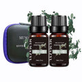 MUMAZYL Eucalyptus Essential Oil – 2x10ml Organic Pure Grade for Diffuser, Car, Candle Making, Humidifier