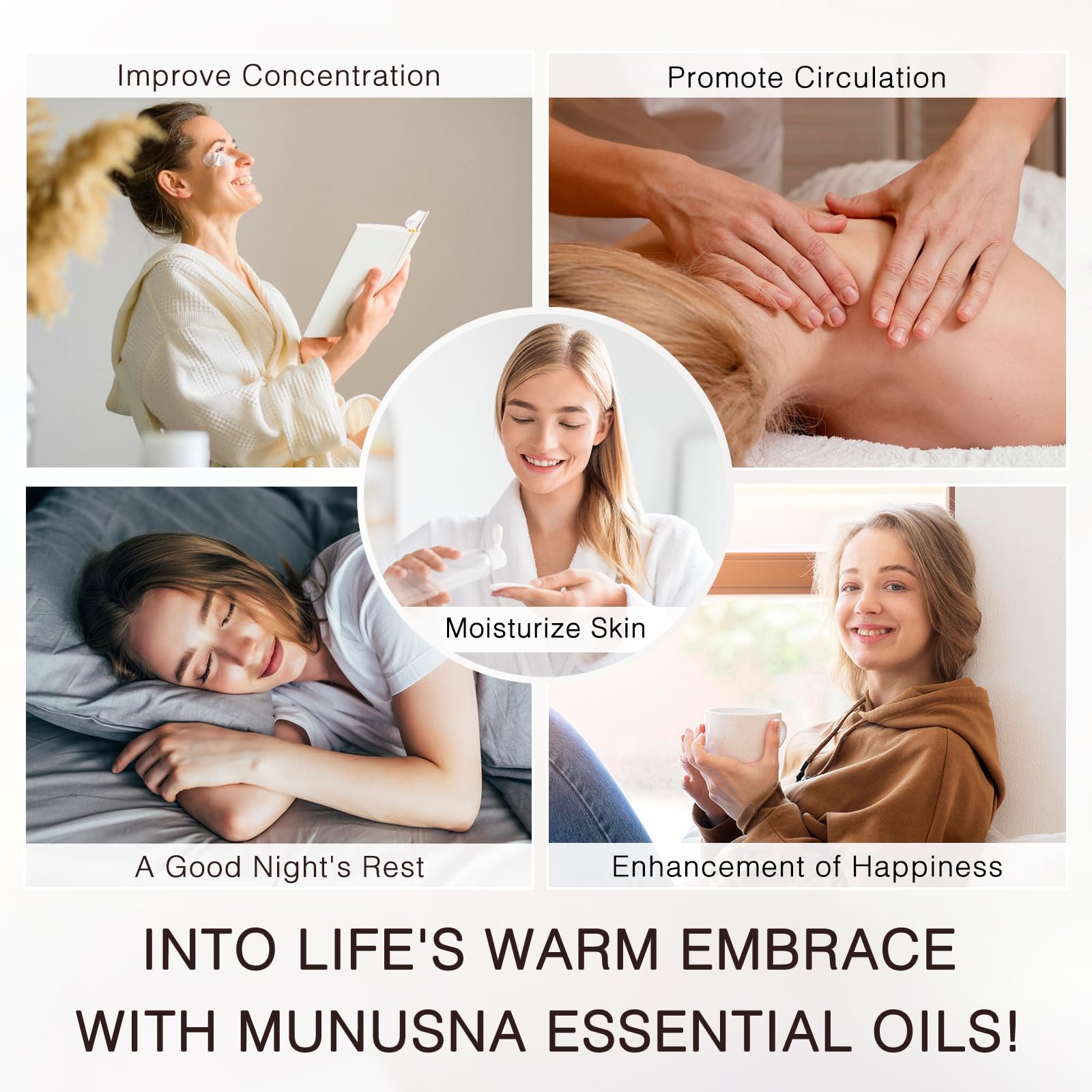 MUNUSNA Vanilla Essential Oil – 100% Natural & Pure (100ml) for Skin Care & Aromatherapy