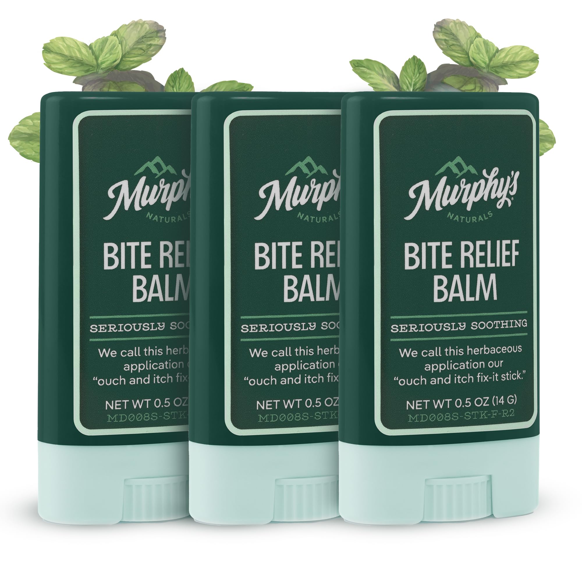 Murphy’s Naturals Insect Bite Relief Balm Stick – Travel 3-Pack
