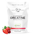 Muscle Feast Creapure Micronized Creatine Monohydrate Powder – Fruit Punch, 250g | Easy Mix, Gluten-Free, Pure German Creatine
