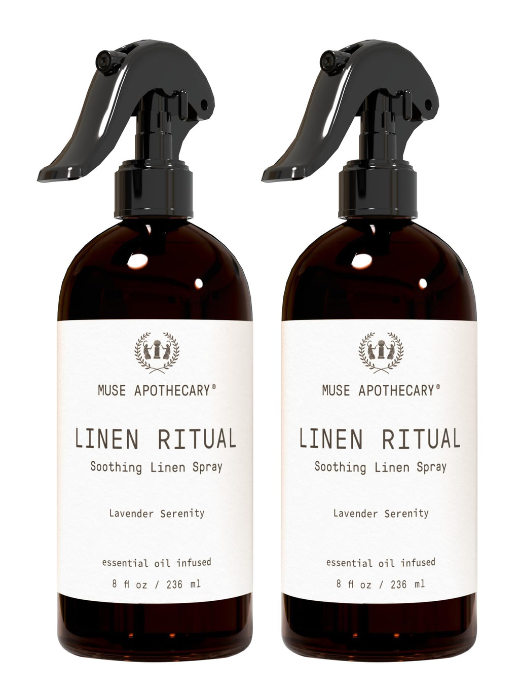 Muse Apothecary Linen Ritual – Aromatic Linen Spray for Bedding, Laundry & Fabric | Lavender Serenity