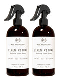 Muse Apothecary Linen Ritual Linen Mist – Aromatherapy, 8 oz, 2 Pack
