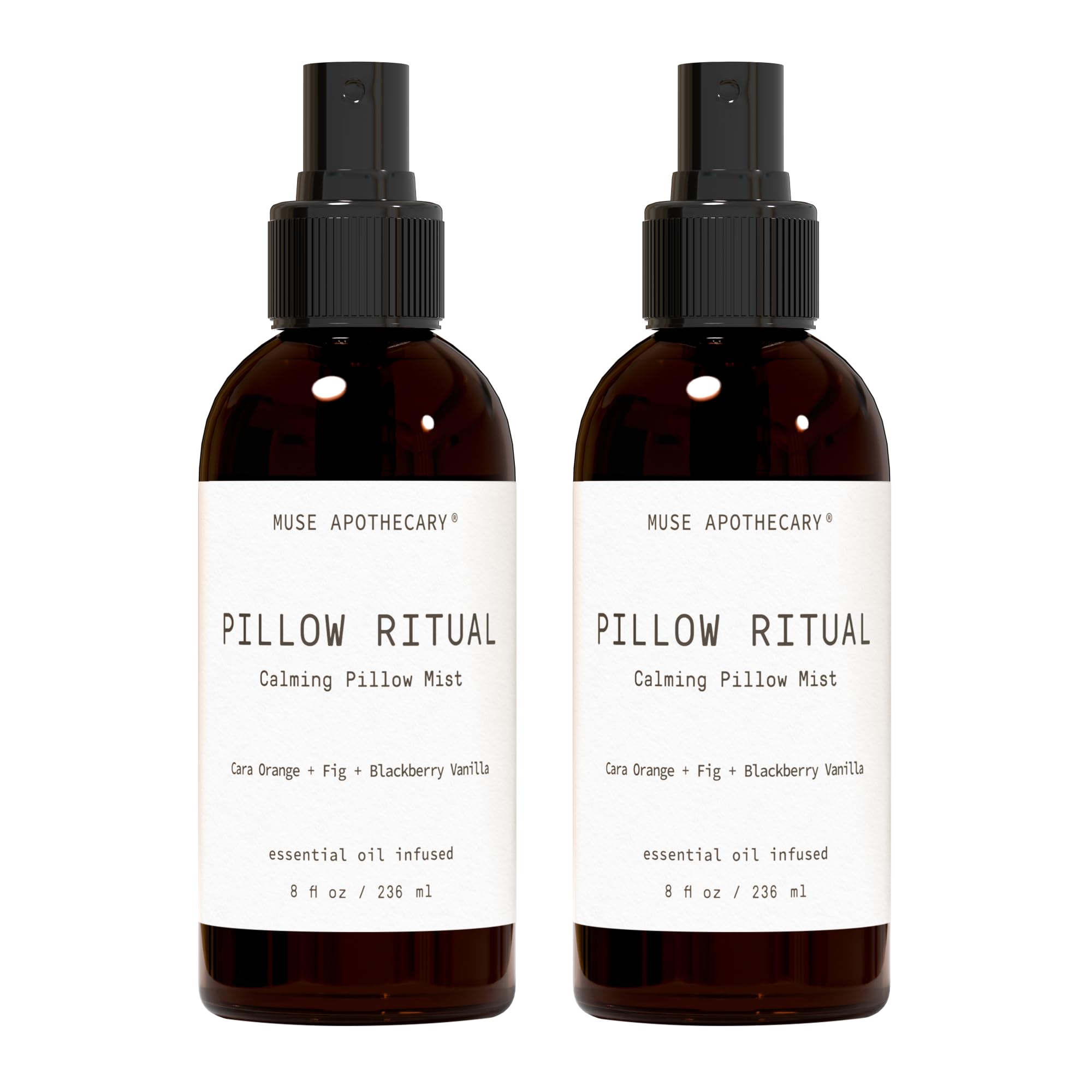 Muse Apothecary Pillow Ritual - Aromatic Pillow Mist & Linen Spray (8 oz) – Cara Orange + Fig + Blackberry Vanilla
