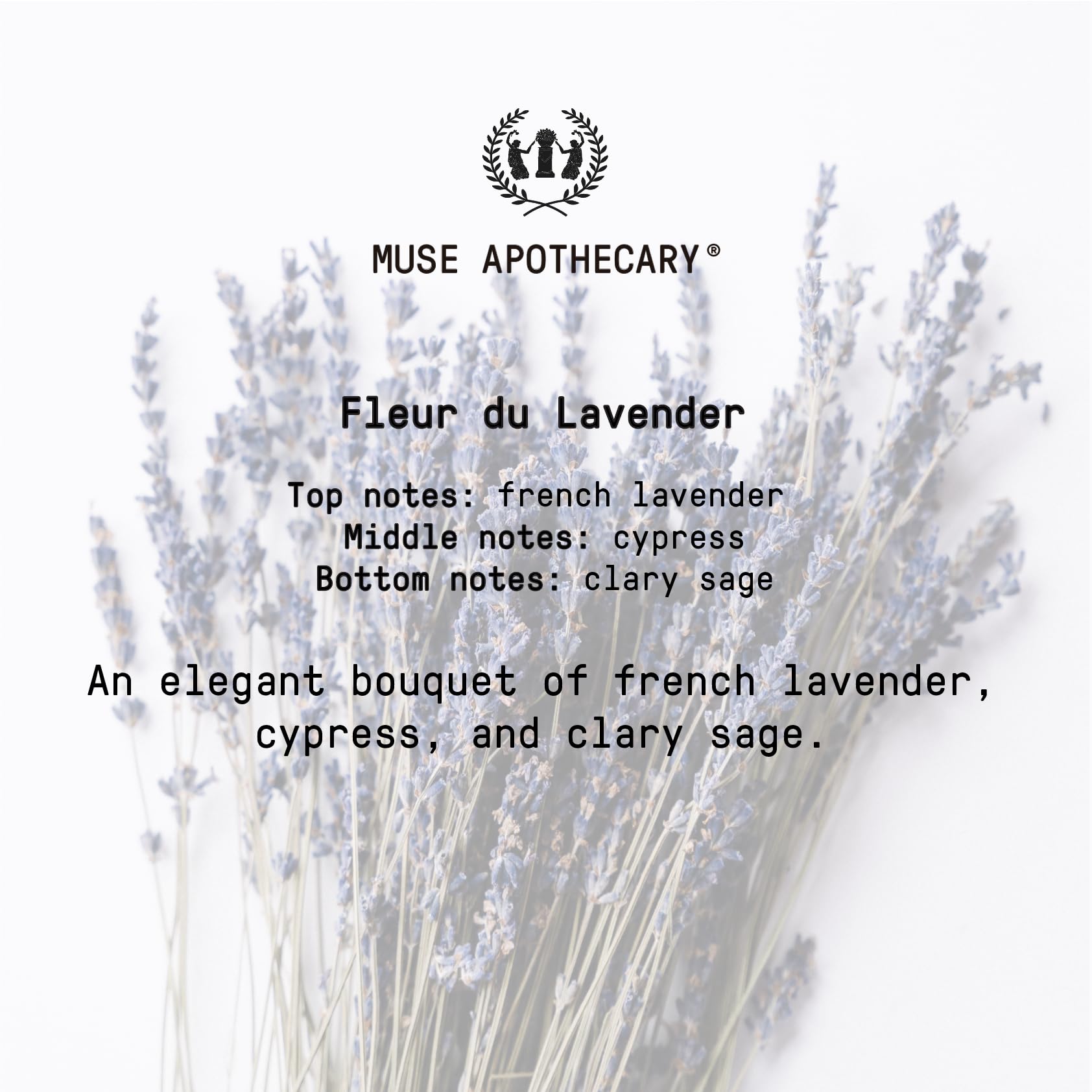 Muse Apothecary Pillow Ritual Mist – Lavender Linen Spray, 8 oz (2 Pack)
