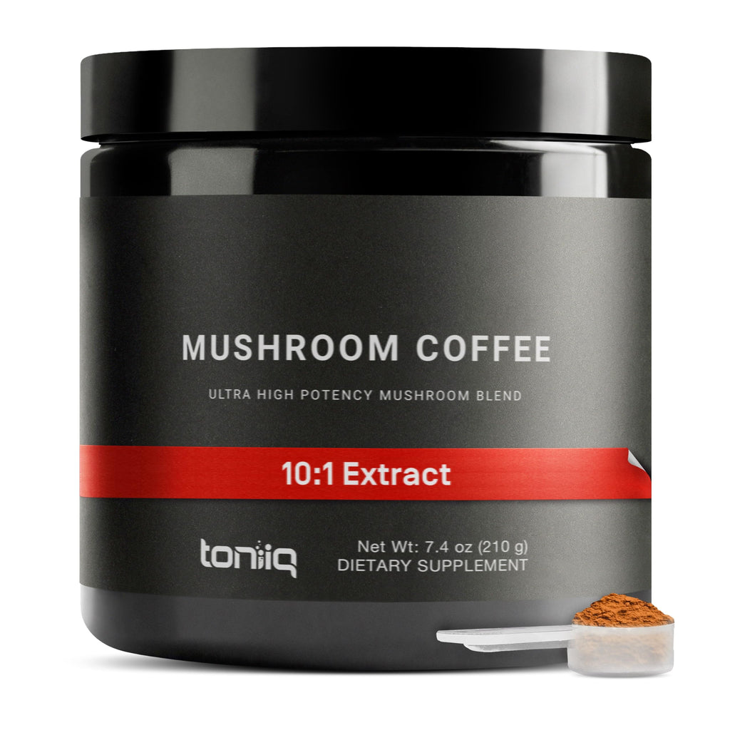 Mushroom Coffee 10:1 Extract | Colombian Beans, Lion's Mane & Cordyceps | Lab Tested
