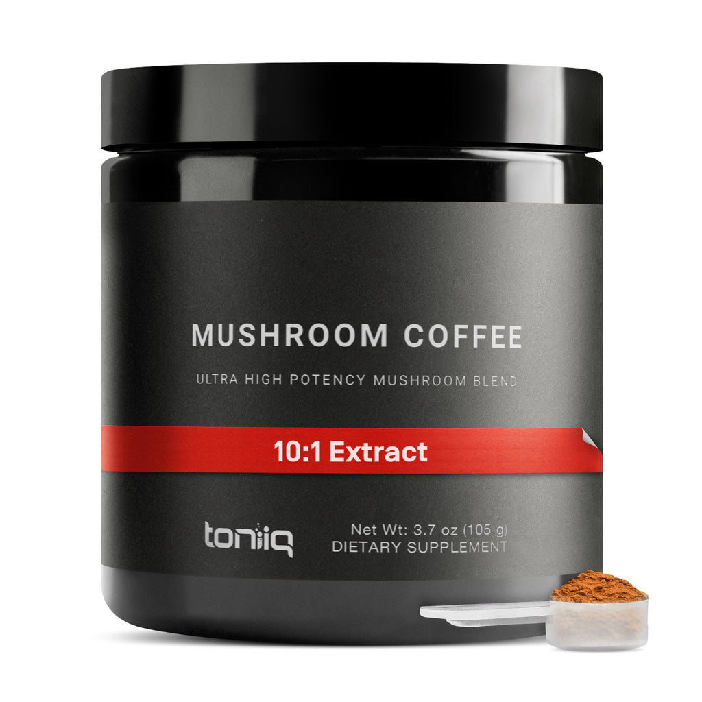 Mushroom Coffee Ultra High Potency 10:1 | Lion's Mane & Cordyceps | Colombian Beans | Lab Tested